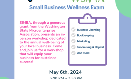 Washington State Microenterprise Association Small Business Wellness Exam in Chewelah