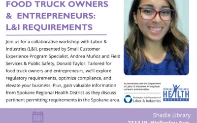 Food Truck Owners & Entrepreneurs: L&I Requirements